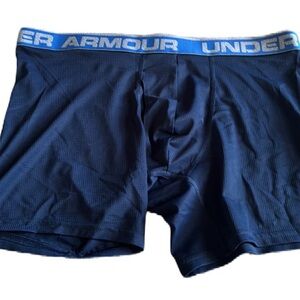 Under Armour Men's Navy Boxer Briefs